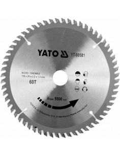 YATO PIŁA TARCZ.WID. 160*60*20    60581