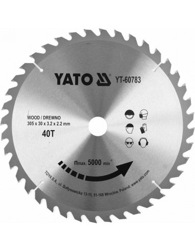 YATO PIŁA TARCZ.WID. 305*40*30    60783
