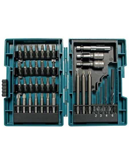 MAKITA ZESTAW WIERTEŁ I KOŃC.38el