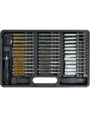 YATO ZESTAW SZCZOTEK DO GNIAZD ŚWIEC 38cz.