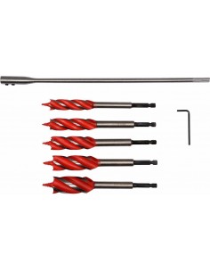 YATO ŚWIDER DO DREWNA kpl.5szt.   /16-25mm/HEX