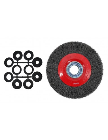 AWTOOLS SZCZOTKA TARCZOWA  250mm OTWÓR 32mm
