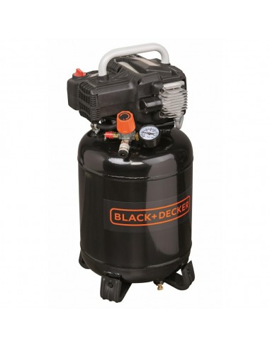 BLACK&DECKER SPRĘŻARKA BEZOLEJOWA PIONOWA 24L 1,5KM 8BAR 180 L/min