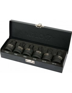 YATO ZESTAW UDAR. KLUCZY TRZPIEN. TORX/SPLINE