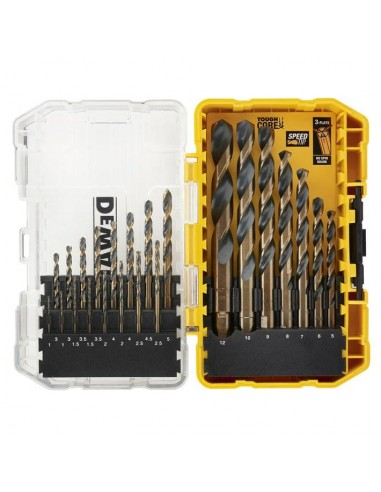 DEWALT WIERTŁO METAL HSS-G KPL.23szt. BLACK & GOLD