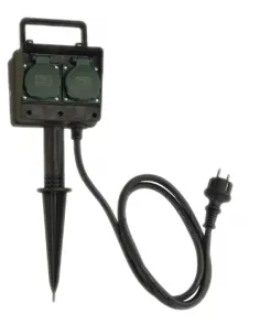 ORNO GNIAZDA OGRODOWE 2x2P+Z  1,5m  IP44 3G1,5mm2