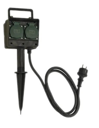 ORNO GNIAZDA OGRODOWE 2x2P+Z  1,5m  IP44 3G1,5mm2