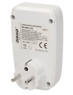 ORNO WATOMIERZ, KALKULATOR ENERGI WYŚWIETLACZ LCD