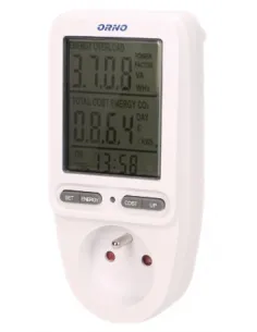 ORNO WATOMIERZ, KALKULATOR ENERGI WYŚWIETLACZ LCD