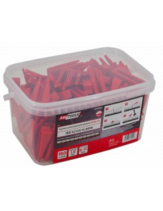 AWTOOLS SYSTEM POZIOMOWANIA PŁYTEK LEVEL UP 1,0mm - KLIN 150szt.