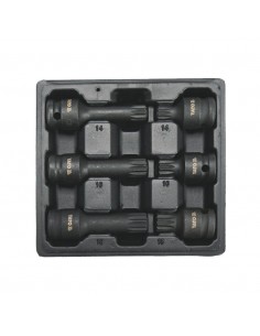 YATO ZESTAW UDAROWYCH KLUCZY TRZP. SPLINE 1/2"