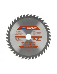 NORTON PIŁA TARCZOWA 160mm x 20mm x 40z DREWNO I KOMPOZYTY ATB (2,6 / 1,6)