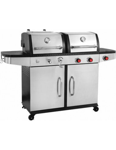 YATO GRILL 2W1 GAZ.+WĘGL.STAL NIERDZ. 8,2KW