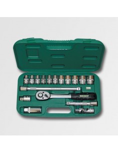 HONITON ZESTAW KLUCZY 17   ELEMENTÓW    1/2"  4017