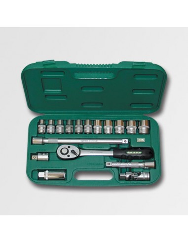 HONITON ZESTAW KLUCZY 17   ELEMENTÓW    1/2"  4017