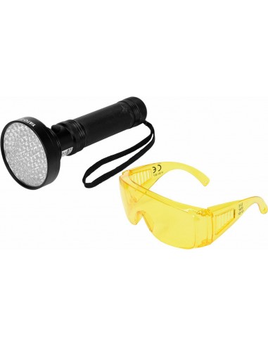 YATO LATARKA UV 100 LED + OKULARY