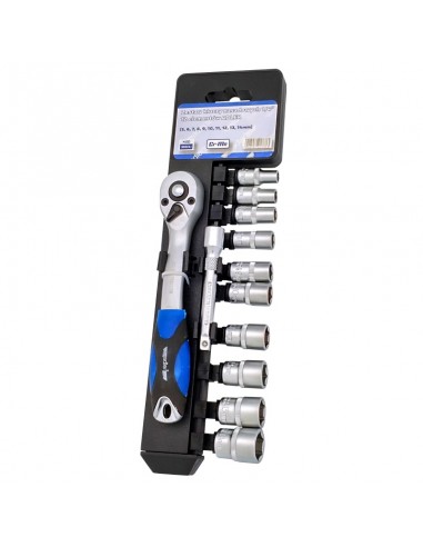ADLER ZESTAW KLUCZY NASADOWYCH 1/4" 12 ELEMENTÓW