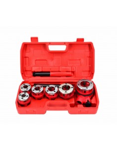 AWTOOLS GWINTOWNICA DO RUR 6szt. 1/4", 3/8",1/2", 3/4", 1", 1-1/4"  ZESTAW WALIZKA