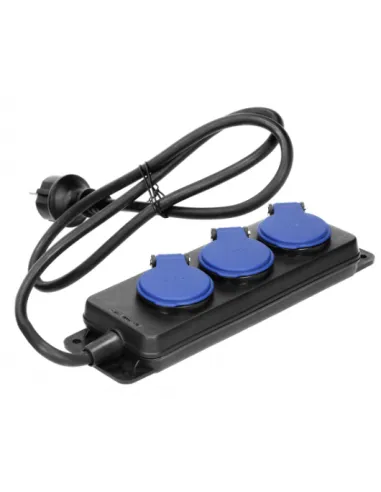 ORNO PRZEDŁUŻACZ WARSZTAT 3x GNIAZDA IP44 GUMA 3x1,5mm2