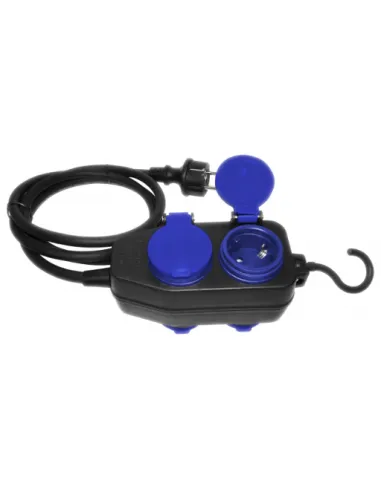 ORNO PRZEDŁUŻACZ WARSZTAT 4x GNIAZDA KABEL 5m IP44 GUMA 3x1,5mm2