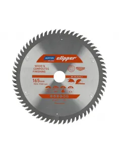 NORTON PIŁA TARCZOWA 165mm x 20mm x 64z DREWNO I KOMPOZYTY ATB (2,6 / 1,6)