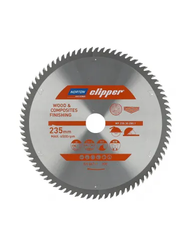NORTON PIŁA TARCZOWA 235mm x 30mm x 96z DREWNO I KOMPOZYTY ATB (2,8 / 1,8)