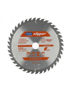 NORTON PIŁA TARCZOWA 255mm x 30mm x 40z DREWNO I KOMPOZYTY ATB (3,2 / 2,2)