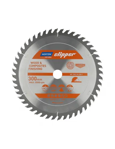 NORTON PIŁA TARCZOWA 300mm x 30mm x 48z DREWNO I KOMPOZYTY ATB (3,2 / 2,2)