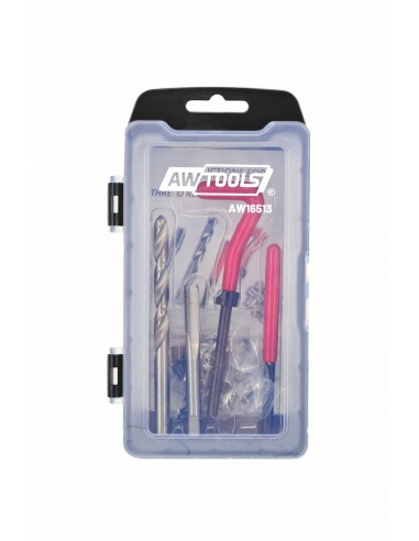 AWTOOLS ZESTAW DO NAPRAWY GWINTÓW M8x1.25 30 szt.