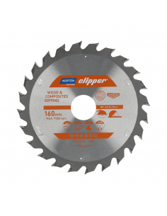 NORTON PIŁA TARCZOWA 160mm x 30mm x 24z DREWNO I KOMPOZYTY ATB (2,6 / 1,6)