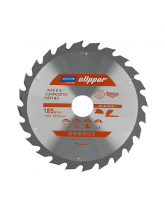 NORTON PIŁA TARCZOWA 185mm x 30mm x 24z DREWNO I KOMPOZYTY ATB (1,8 / 1,2)