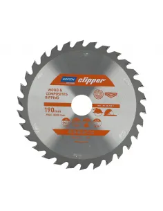 NORTON PIŁA TARCZOWA 190mm x 30mm x 30z DREWNO I KOMPOZYTY ATB (2,8 / 1,8)