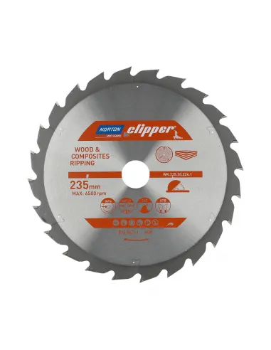 NORTON PIŁA TARCZOWA 235mm x 30mm x 24z DREWNO I KOMPOZYTY ATB (2,8 / 1,8)