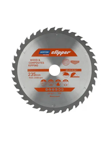 NORTON PIŁA TARCZOWA 235mm x 30mm x 36z DREWNO I KOMPOZYTY ATB (2,8 / 1,8)