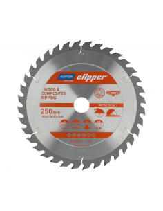 NORTON PIŁA TARCZOWA 250mm x 30mm x 36z DREWNO I KOMPOZYTY ATB (3,2 / 2,2)