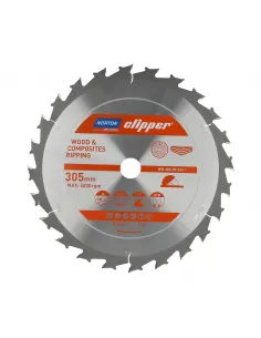 NORTON PIŁA TARCZOWA 305mm x 30mm x 24z DREWNO I KOMPOZYTY ATB (3,2 / 2,2)