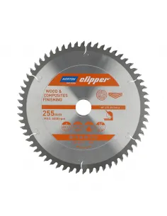 NORTON PIŁA TARCZOWA 255mm x 30mm x 60z DREWNO I KOMPOZYTY ATB Neg (3,2 / 2,2)