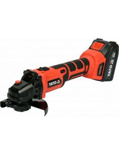 YATO SZLIFIERKA KĄTOWA BEZSZCZOTKOWA 18V 125mm 1x3,0Ah