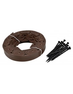 AWTOOLS OBRZEŻE TRAWNIKOWE ECO-BORDER 10M / BRĄZ