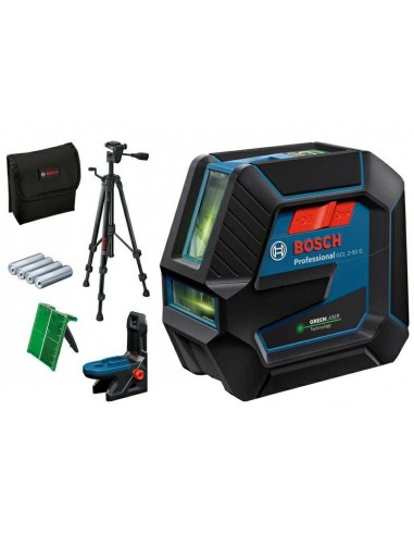 BOSCH LASER KRZYŻOWO-PUNKTOWY GCL 2-50 G + STATYW
