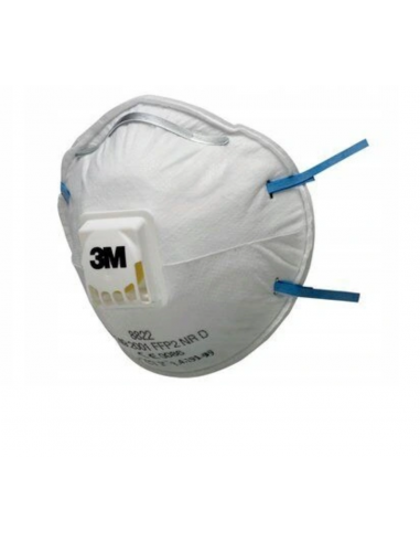 3M PÓŁMASKA Z ZAWORKIEM  3M 8822 FFP2 /10szt.