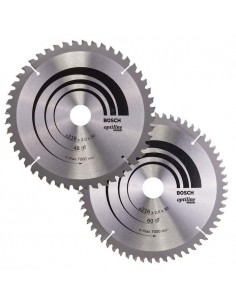BOSCH PIŁA TARCZOWA DWUPAK OPTILINE WOOD 216x2,0/1,4x30x48z + 216x2,0/1,4x30x60z