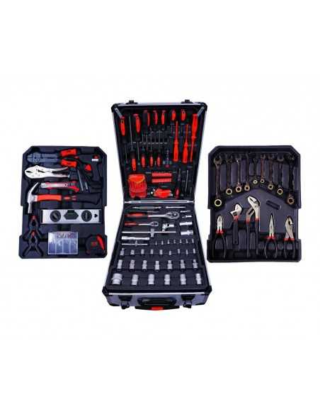 SILVER ZESTAW KLUCZY  419el. W WALIZCE NA KÓŁKACH CZARNEJ PROF