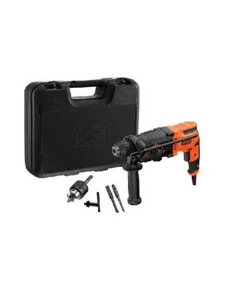 BLACK+DECKER MŁOTOWIERTARKA  650W KUFER