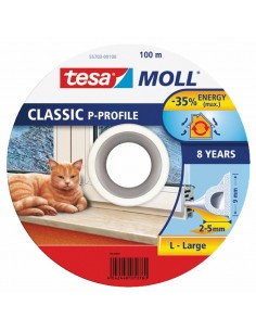 TESA USZCZELKA BIAŁA  P - 100m 9mm