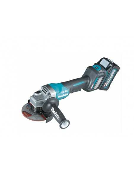 MAKITA SZLIFIERKA KĄTOWA 40Vmax XGT 125mm AWS REG.OBR. 2x4,0Ah GA029GM201