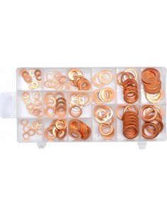 AWTOOLS PODKŁADKI MIEDZIANE 150szt.