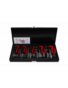 AWTOOLS ZESTAW DO NAPRAWY GWINTÓW M5-M12 131szt. BLACK LINE