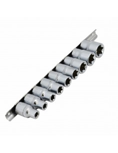 AWTOOLS ZESTAW NASADEK TORX 1/2" E10-E24 - 9 CZĘŚCI