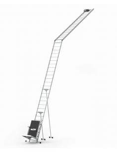 DRABEST WINDA DRABINOWA + WÓZEK DO PANELI FOTOWOLTAICZNYCH